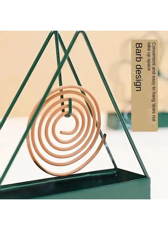 Black Mosquito Coil Holder With Tray Indoor Outdoor Insect Repellent - Image 5