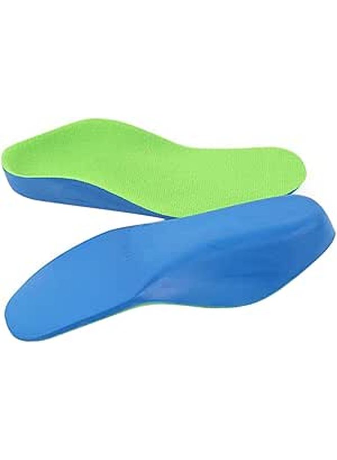 Flatfoot Corrective Shoe Insoles 24cm Arch Support Cushion Orthotic Foot Care Pads for Boys with Flat Feet - Image 1