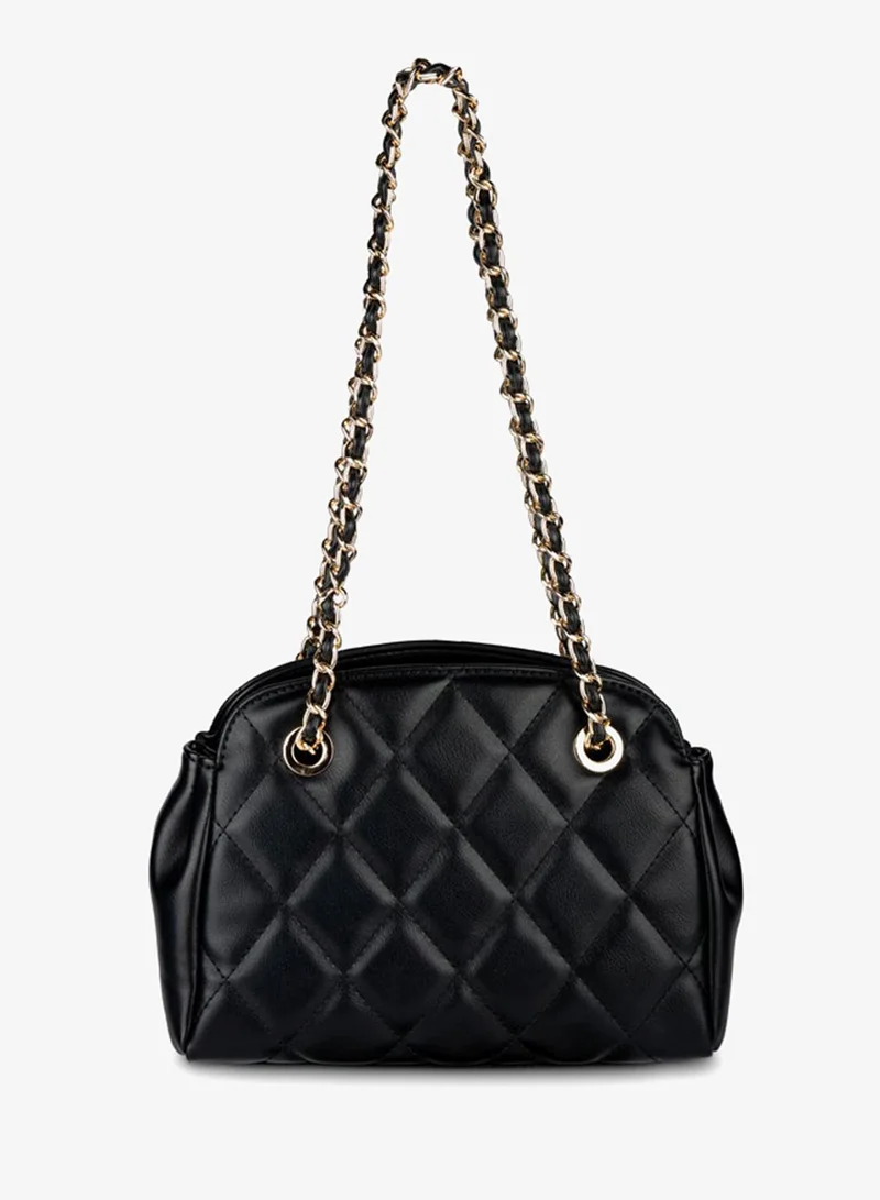 Vincci Women Quilted Chain Detailed Shoulder Bag