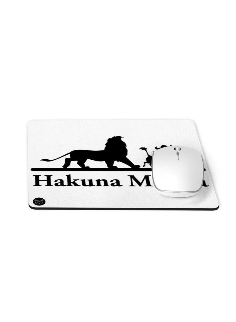 Reeman Design Mousepad with Hakuna Matata design