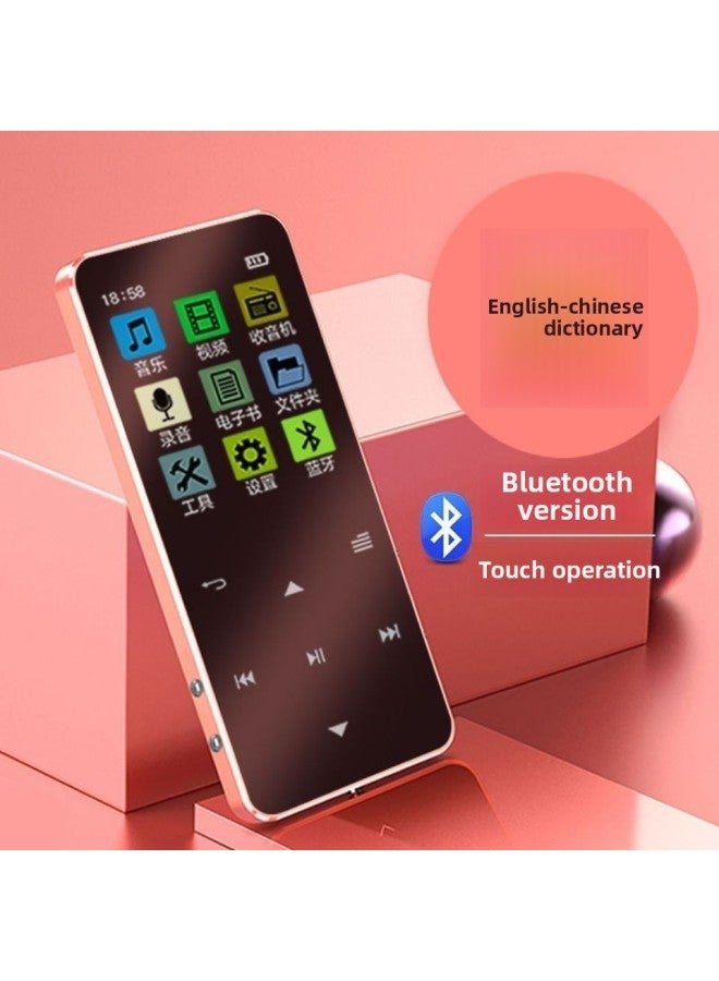 Student Walkman Ebook Bluetooth Mp3 Mini Music Touch Screen Mp4 Player بطاقة خارجية Mp5p3- لون الجسم: أسود (إصدار اللمس) - سعة الذاكرة: 32 جم 【مجموعة كاملة مجانية من الملحقات + Otg】 - Image 3