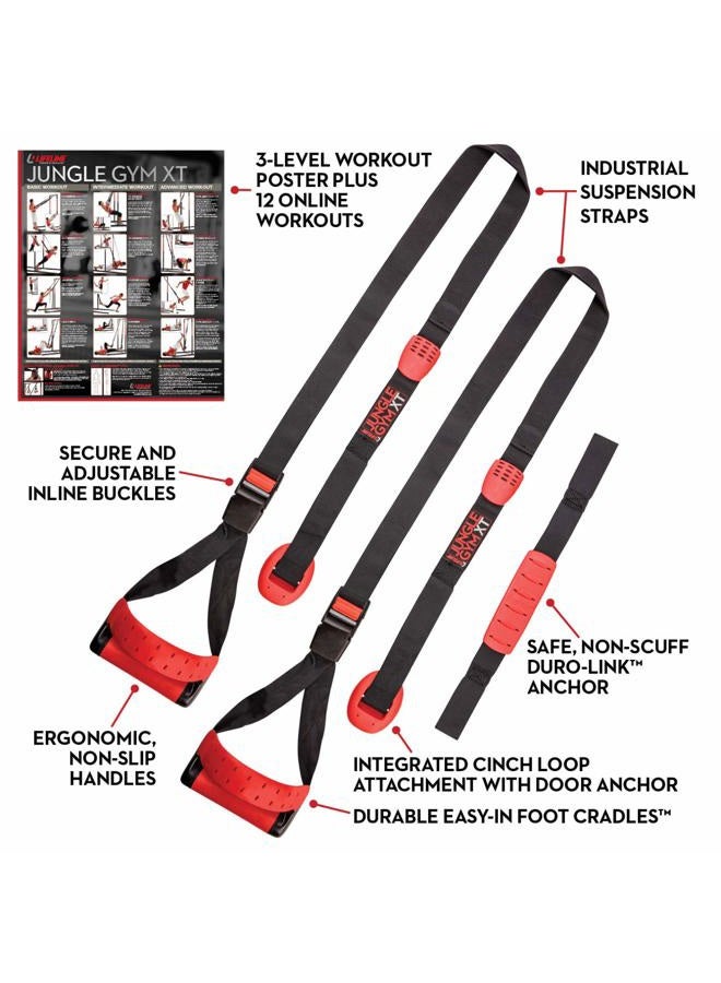 Lifeline Jungle Gym XT Suspension Trainer - Black - Image 2