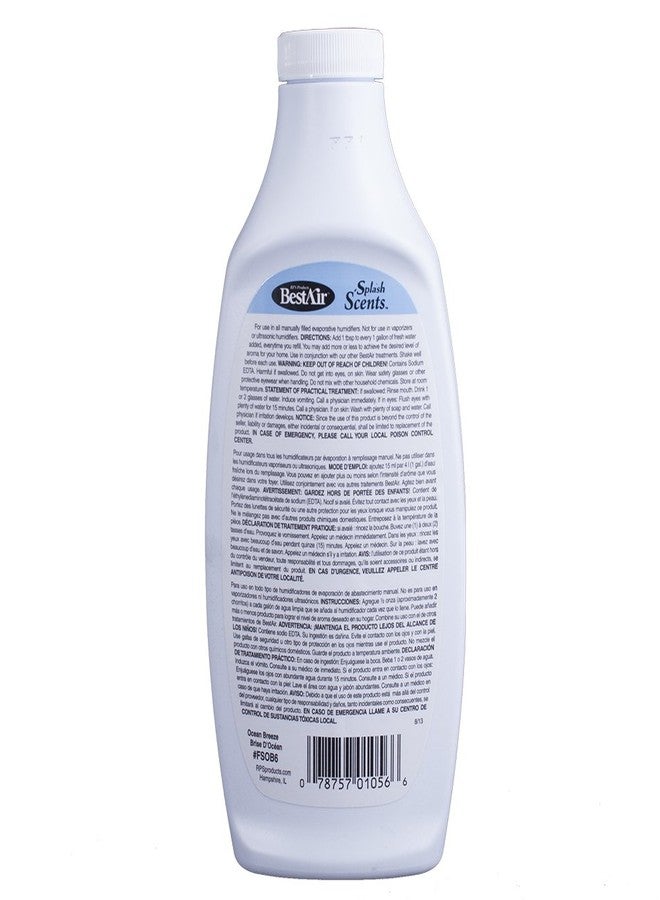 BestAir FSOB6, Ocean Breeze Splash Scents and Water Treatment, 16 oz - Image 2