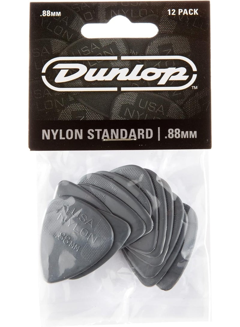 JIM DUNLOP JIM DUNLOP 22044088112 Nylon Picks 12 Pack (44P088) - Image 2