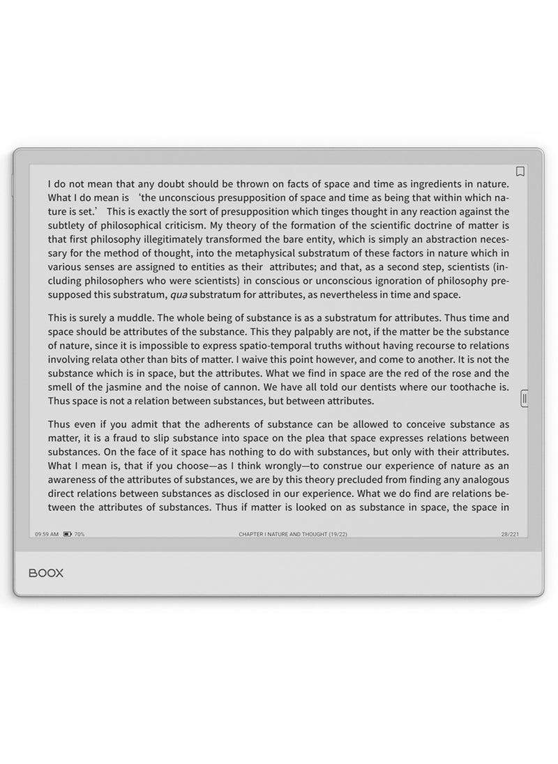 BOOX - BOOX Note Max eReader, 33.8 cm, 6GB RAM, 128GB Storage, Android 13, 300 PPI ePaper Tablet - Image 1