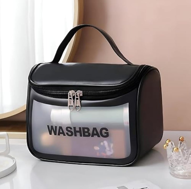 Makeup Organizer - Robust and expansive travel case keeping all beauty tools and accessories neatly stored while moving, perfectly suited for regular travelers requiring durable safeguarding and effic - Image 3
