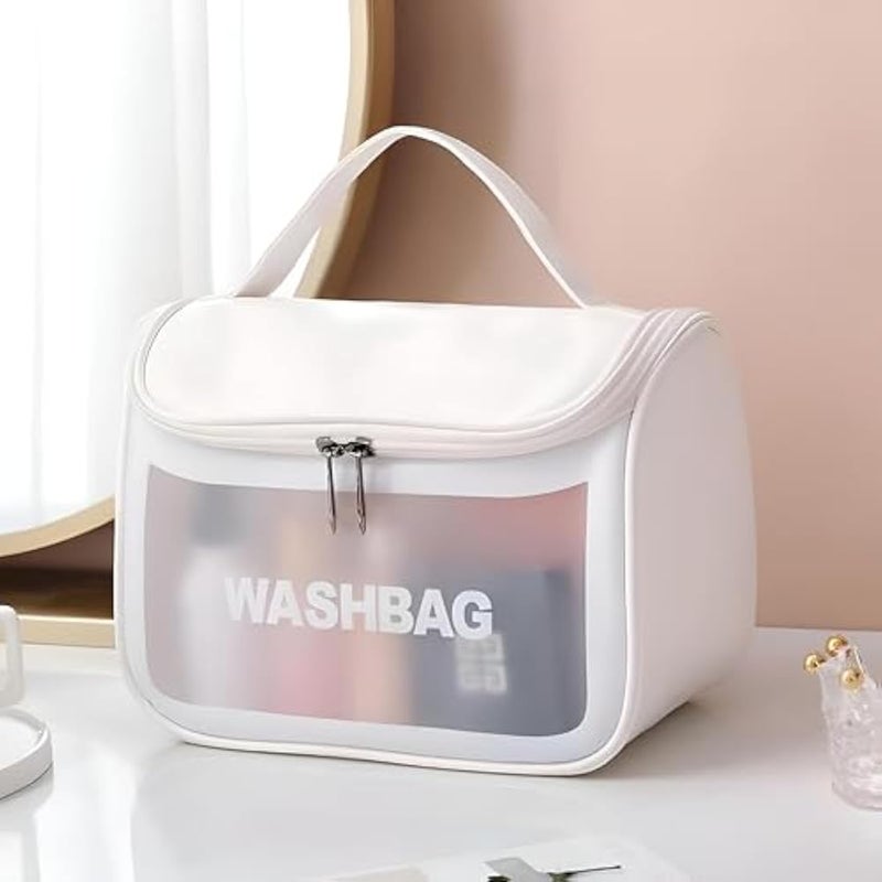 Makeup Organizer - Robust and expansive travel case keeping all beauty tools and accessories neatly stored while moving, perfectly suited for regular travelers requiring durable safeguarding and effic - Image 2