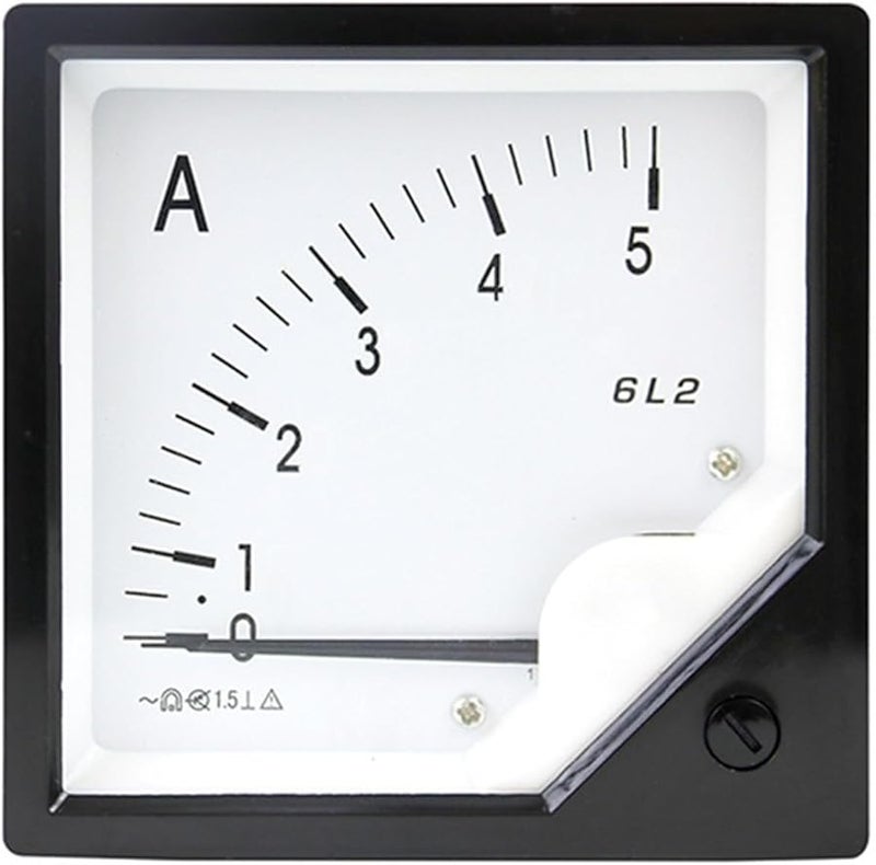 Analog Panel Ammeter Current Meter 80 80mm 300A AC 6L2 10A To 1000A 1Pcs - Image 1