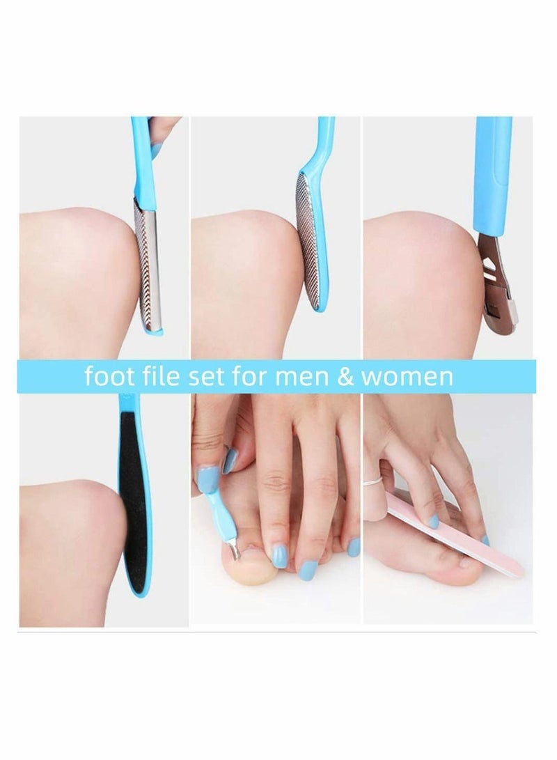 KASTWAVE Foot Care File Kit, 8 Pieces - Image 4