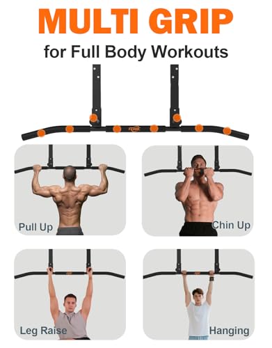 Fitarc Joist Mount Pull Up Bar, Chin Up Bar Ceiling Mount, Heavy Duty Home Gym Workout Equipment, Upper Body Trainer, 42 in Wide -Patent Pending - Image 3