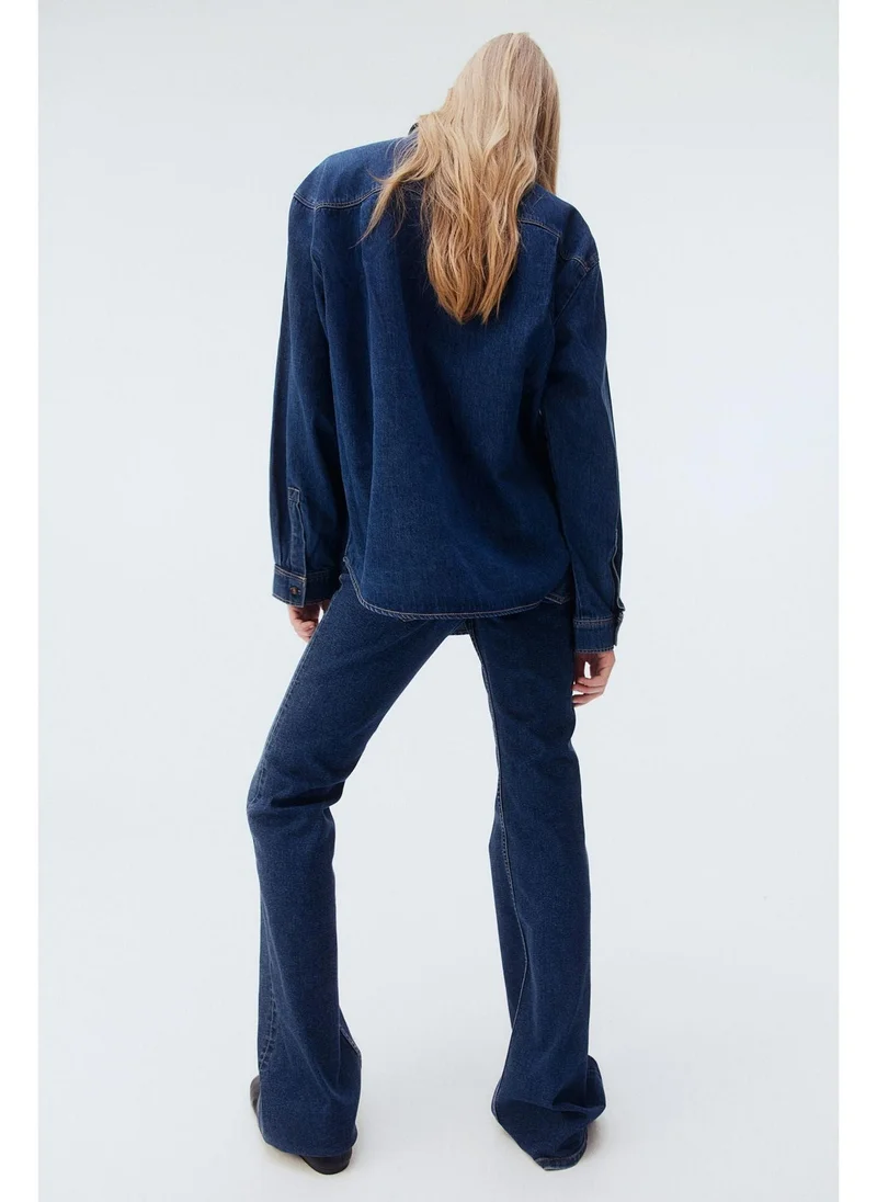 H&M Oversized denim shirt