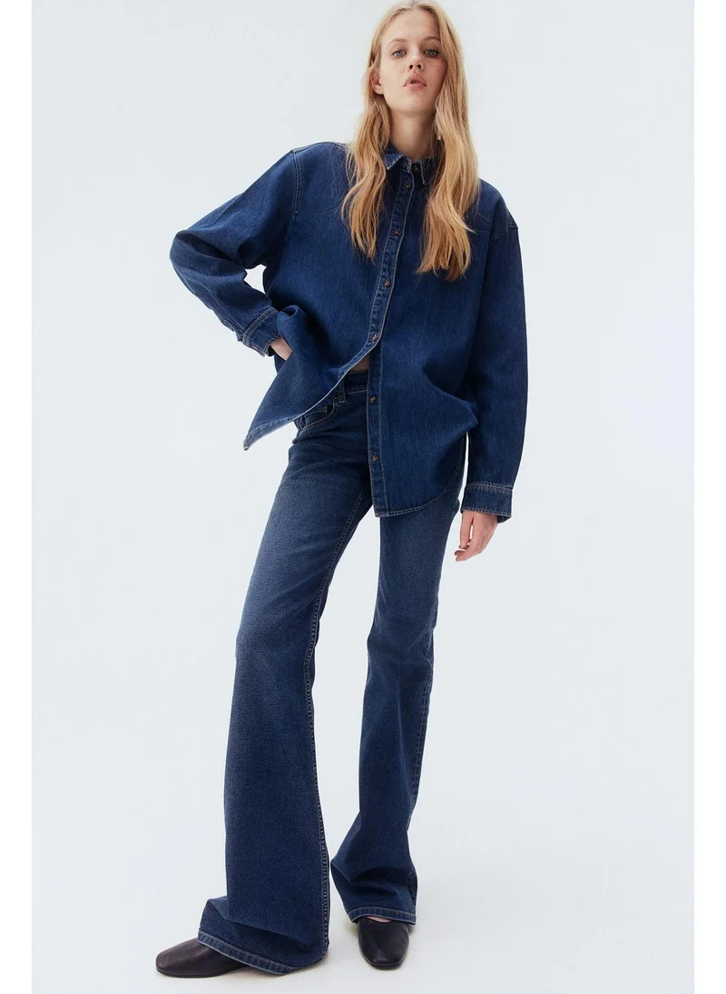 H&M Oversized denim shirt