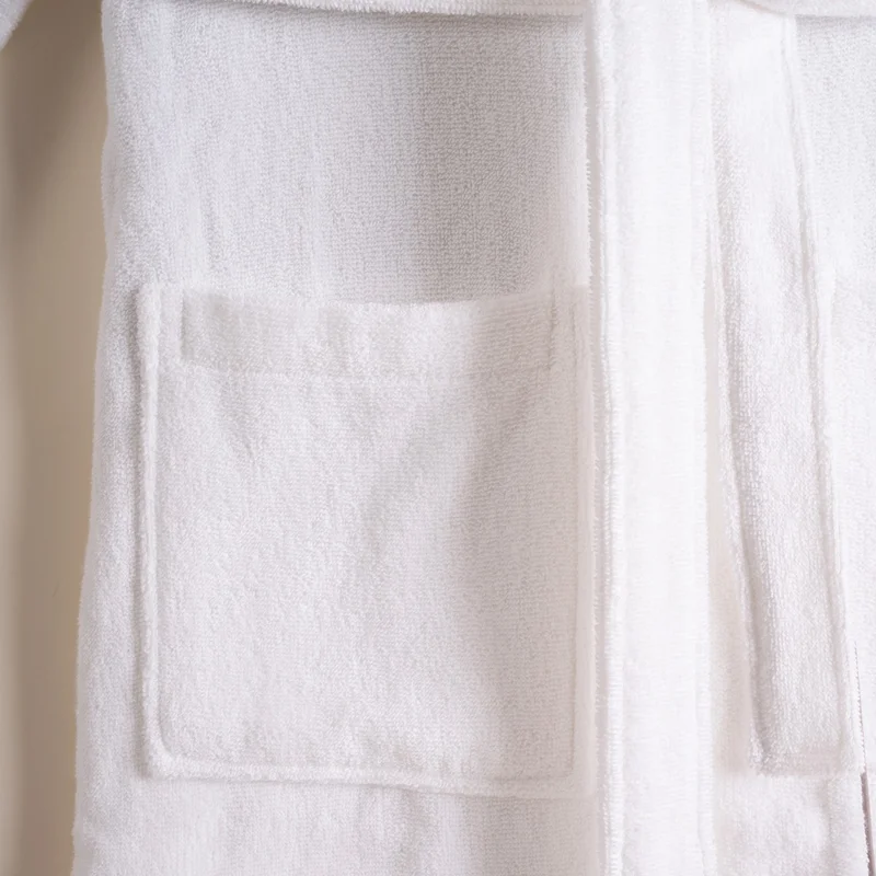 Penelope 100% Cotton Bathrobe Stone Color L - Liana Series