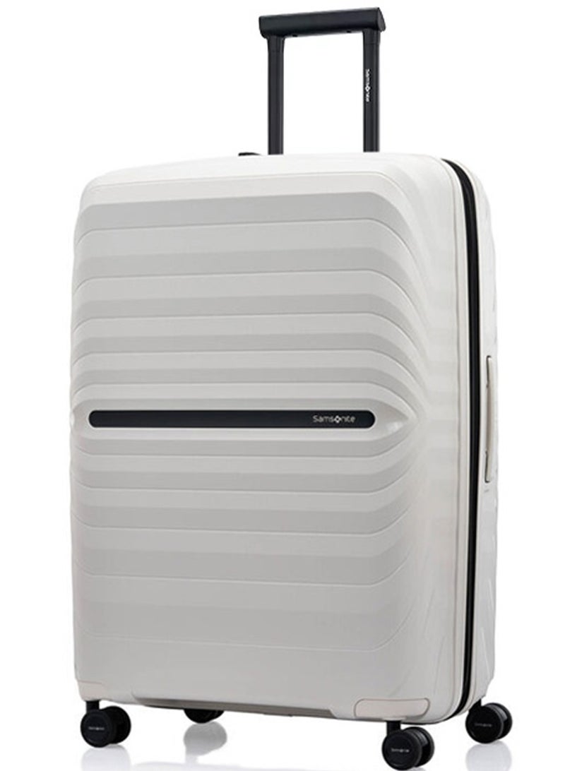 سامسونايت أوكتولايت نيو سبينر ٨١ سم - أوف وايت - ضمان عالمي ٣ سنوات - Image 1