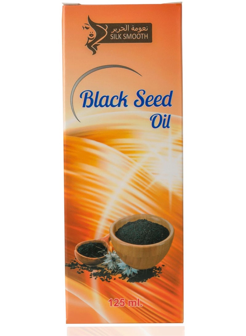 SILK SMOOTH Pure Black Seed Oil for Hair - Natural Elixir Infused with Nutrients for Hair Wellness, Cold-Pressed for Ultimate Purity and Nourishment - Image 2