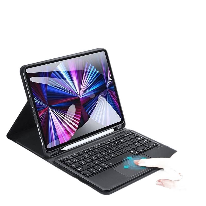 DGG حافظة آيباد متوافقة مع عدة موديلات آيباد مع حامل قلم باللون بنفسجي باللون البنفسجي iPad - Image 3