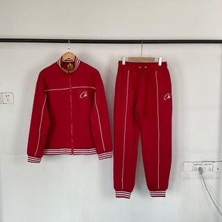 Cross-Border Foreign Trade Niche Velvet Sweatshirt Trendy Brand Mens and Womens Sports Couple Casual Temperament Commuter Jacket Embroidered Jacket Wine red - pzsku/ZEF69BCE508DCFE075CEAZ/45/1746219385/db3f9173-bec5-438c-a39e-df4c1027b0e3