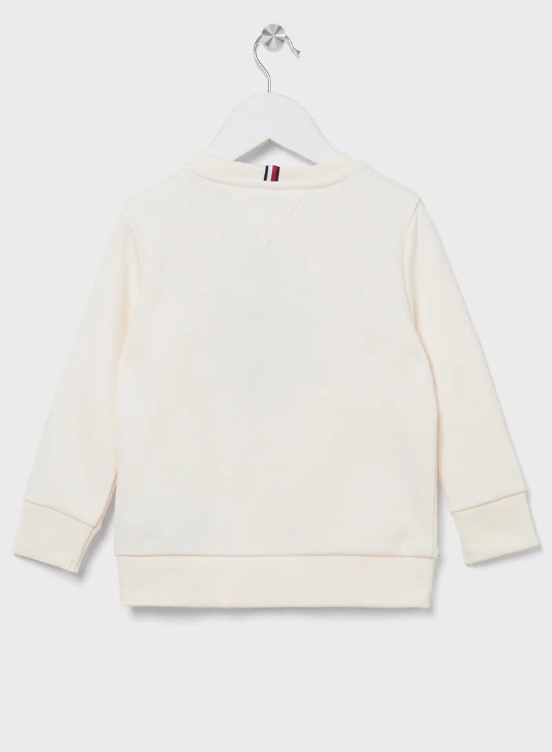 تومي هيلفيغر MONOTYPE FLOCK REG SWEATSHIRT
