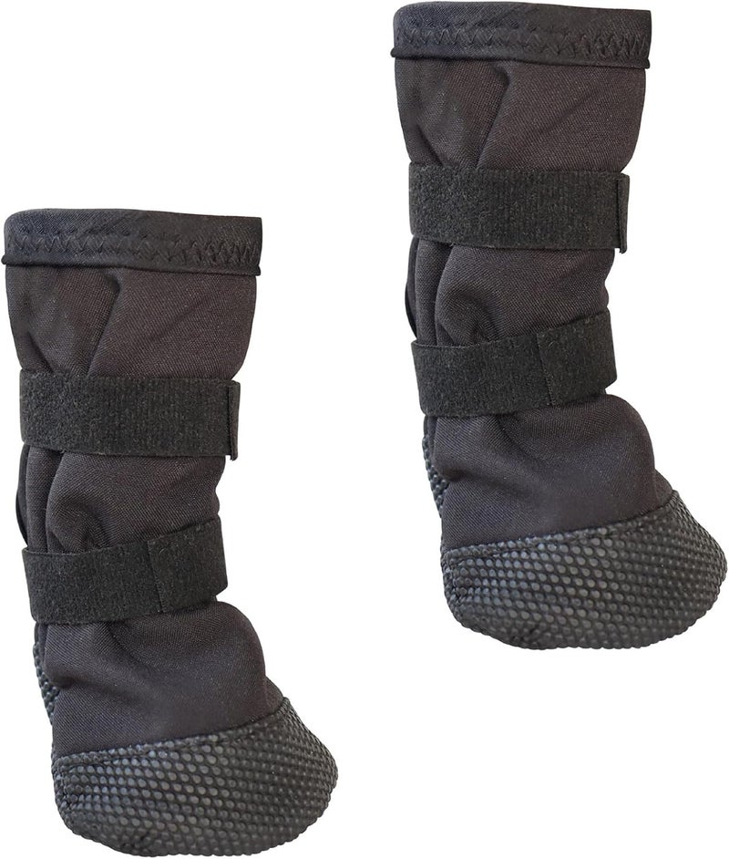 2Pieces Dog Paws Protectors Boot Adjustable Sticker Injury Recovery Nonslip Soles Design Boot Guard Protectors for Injuries - Image 4