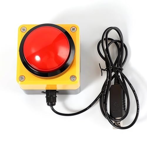Yoqanr Programmable USB Macro Enter Keyboard Major Policy Decision Button One Handed Operation Setting Enter Game PC Switch Control KeyboardRed - Image 3