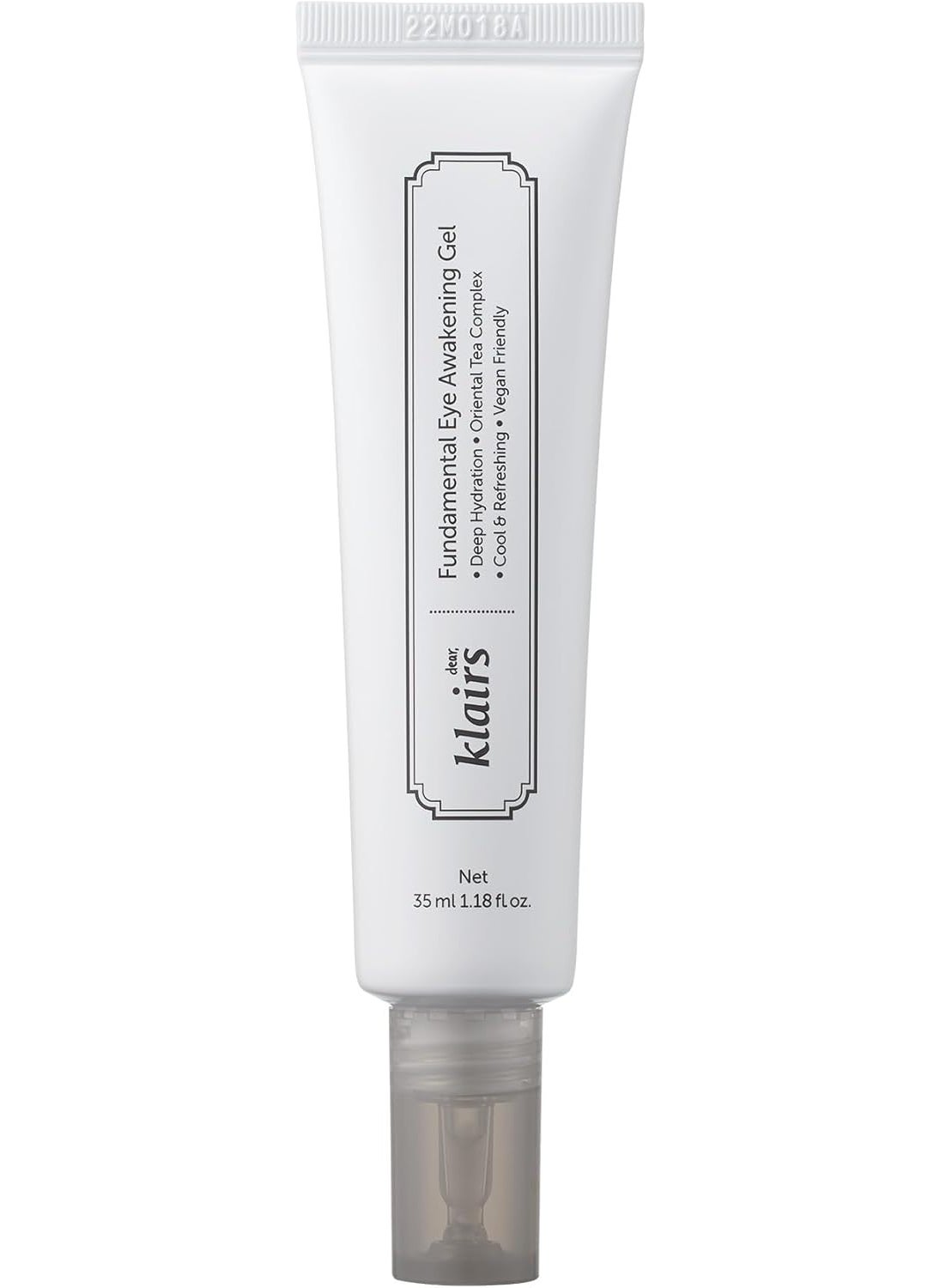 DearKlairs DearKlairs Fundamental Eye Awakening Gel 35ml  Vegan Improves Dark Circles with dePuffing and Antioxidizing for Bags Puffy Under Eye Treatment for Women 
