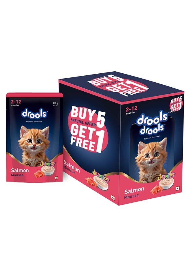 Drools Kitten Salmon Wet Gravy, 6 x 80g (480g) - Image 2