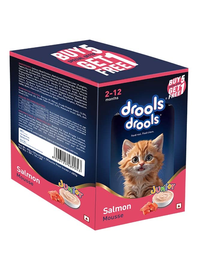Drools Kitten Salmon Wet Gravy, 6 x 80g (480g) - Image 3