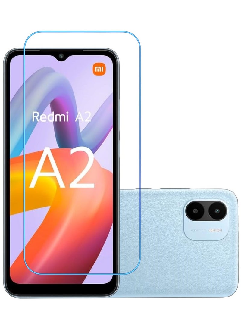 ACLIX Antistatic ESD Dustproof Premium Quality High Definition Clear Tempered Glass Screen Protector Designed For Xiaomi Redmi A2+ - Image 1