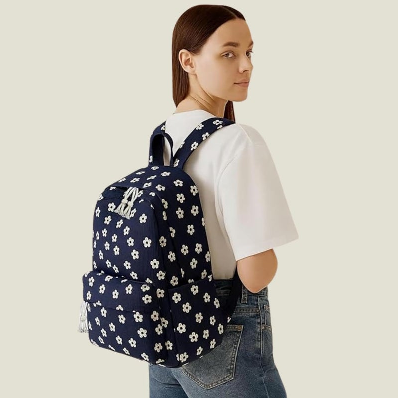 Santic Backpack for Women & Men | Stylish Casual Laptop, School, College & Travel Bag | Lightweight Designer Backpack for Girls - Image 2