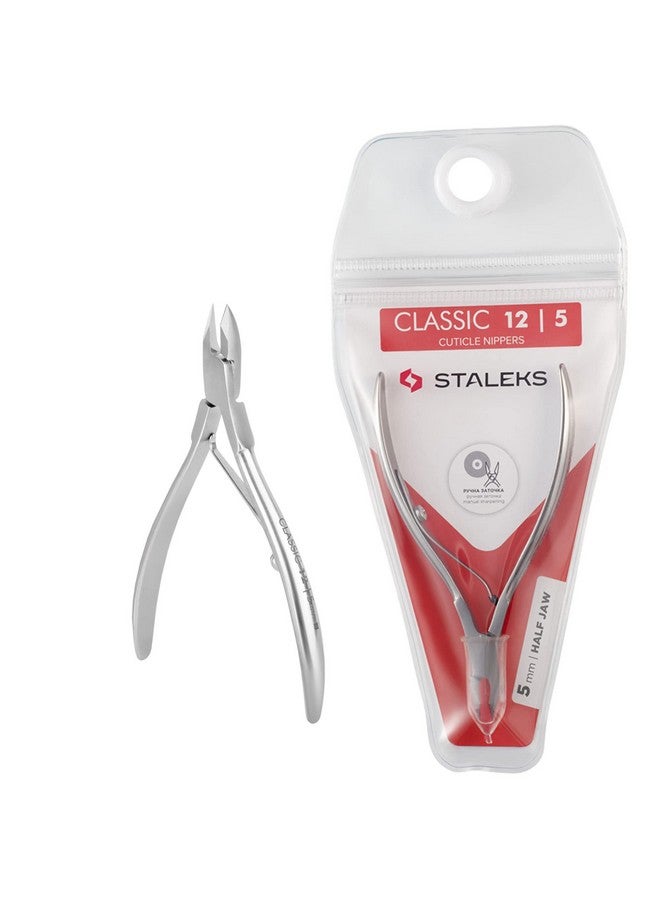STALEKS Cuticle Nippers Classic 12 (5 mm) - Image 1