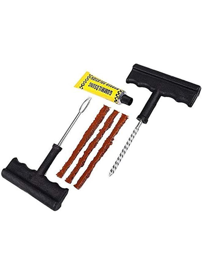 الكبريت مجموعة أدوات ثقب إطارات السيارة المحمولة بدون أنابيب، 6 قطع