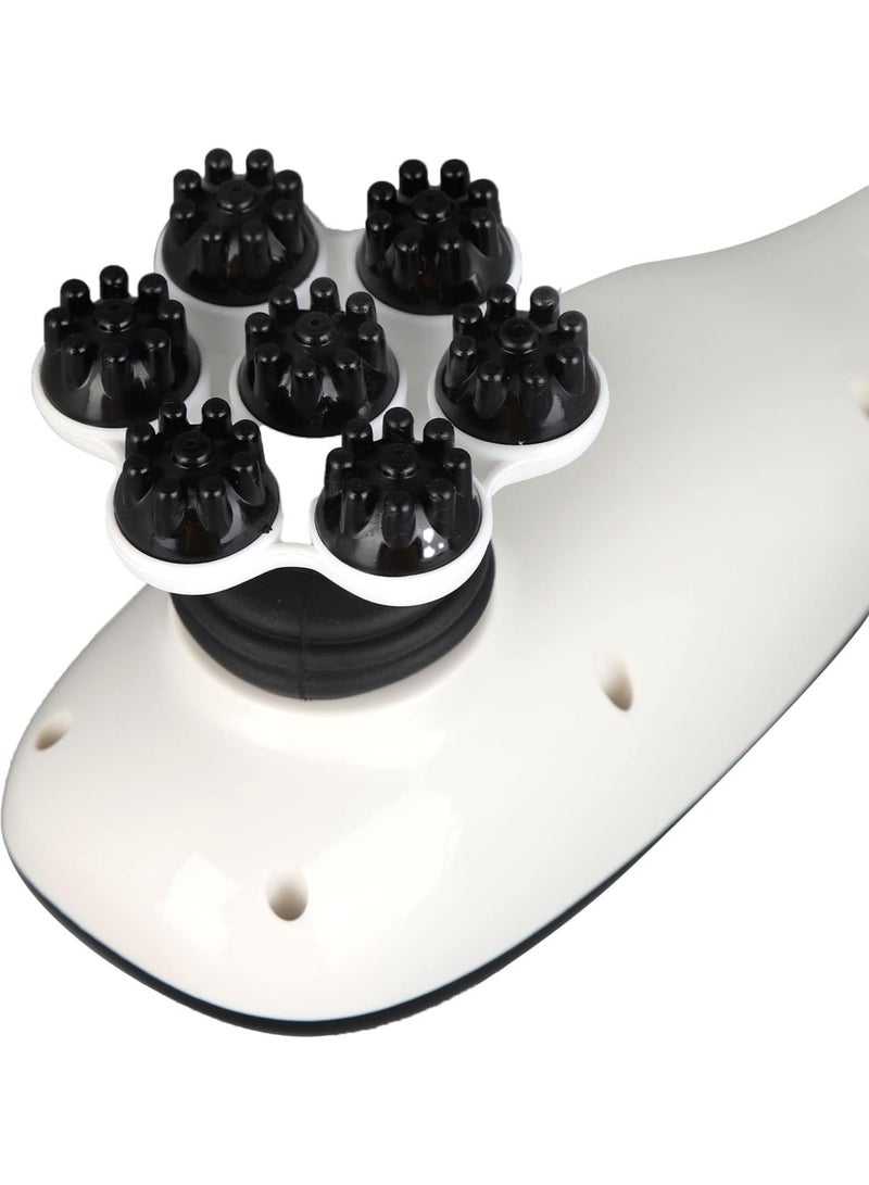 DubaiGallery مدلك عميق محمول قابل لإعادة الشحن للعضلات والظهر، هدايا يوم الأب مؤهلة لـ FSA HSA، تدليك كهربائي لاسلكي للجسم للقدم والرقبة والكتف والساق والساقين - Image 5