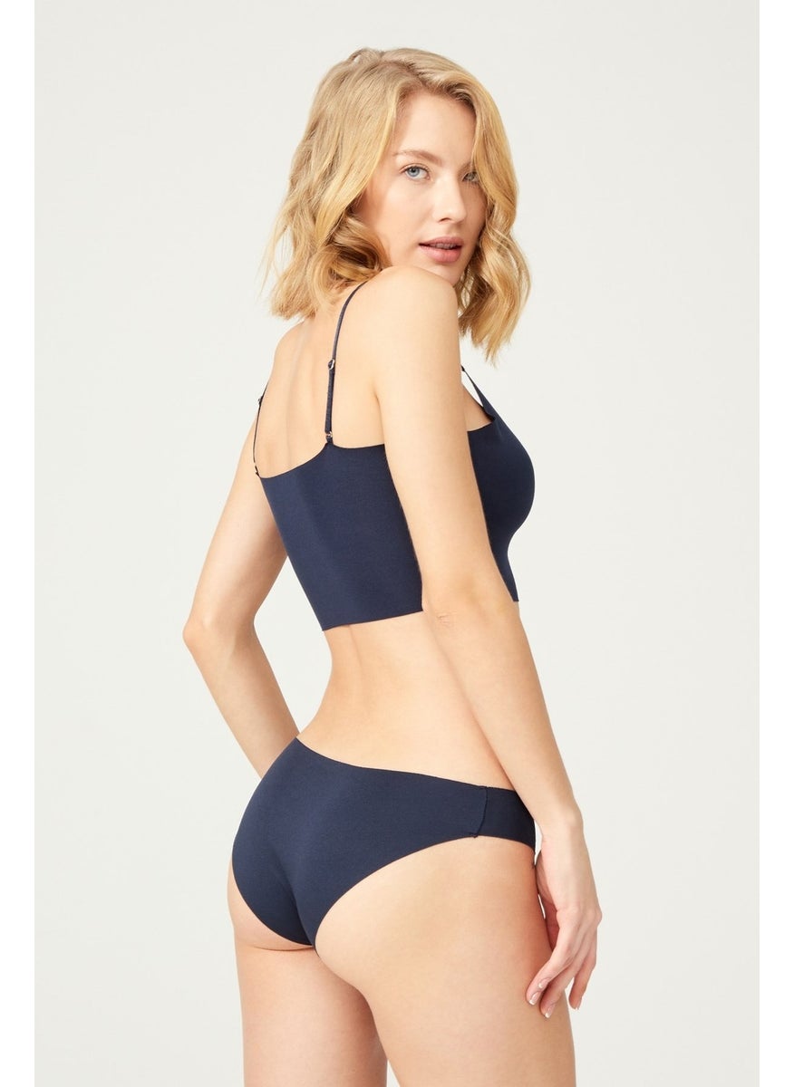 COTTONHILL Basic Non-Marking Laser Cut Women's Bikini Panties 7 Pack - 2  - Image 3