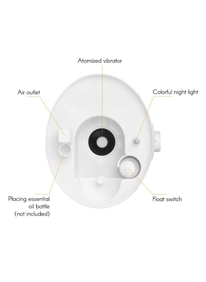NIBEMINENT Cool Mist Humidifier Blue/White 27cm - Image 3