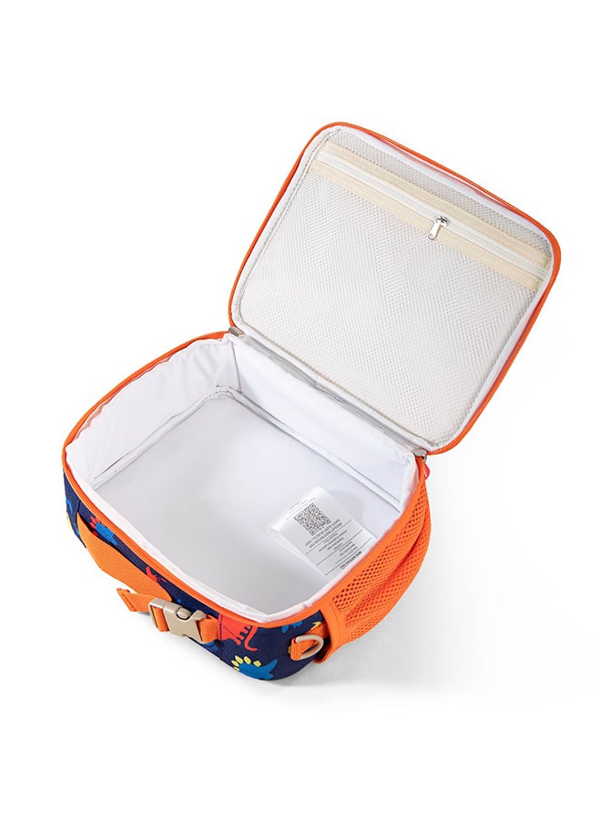 Sunveno Baby Lunch Bag With Shoulder Strap Dino Blue - Image 3