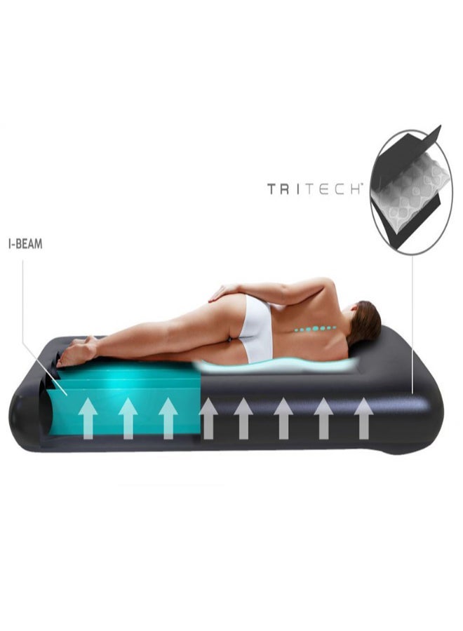 Bestway Inflatable Air Mattress - Comfortable Air Bed Perfect for Camping and Home Use, Automatic Inflation - 1.91m x 97cm x 36cm - Model 26-67723 - Image 3