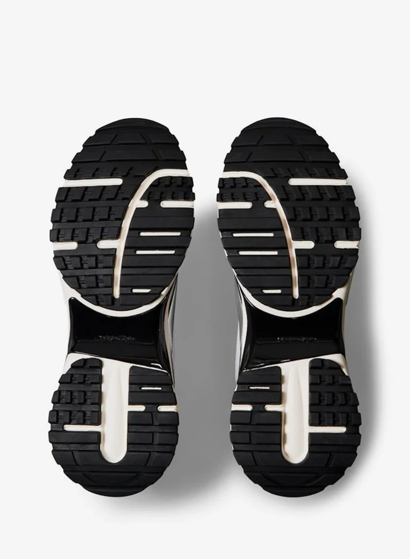 Calvin Klein Jeans Silver/Black/Marshmallow Trailblazer Low Top Sneakers for Men | Best Price UAE