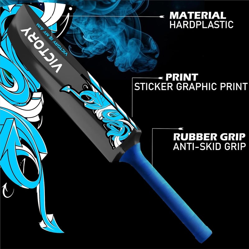 Victory Plastic Cricket Bat - Full Size (34" x 4.5") for All Age Groups - Scream Series - Image 4
