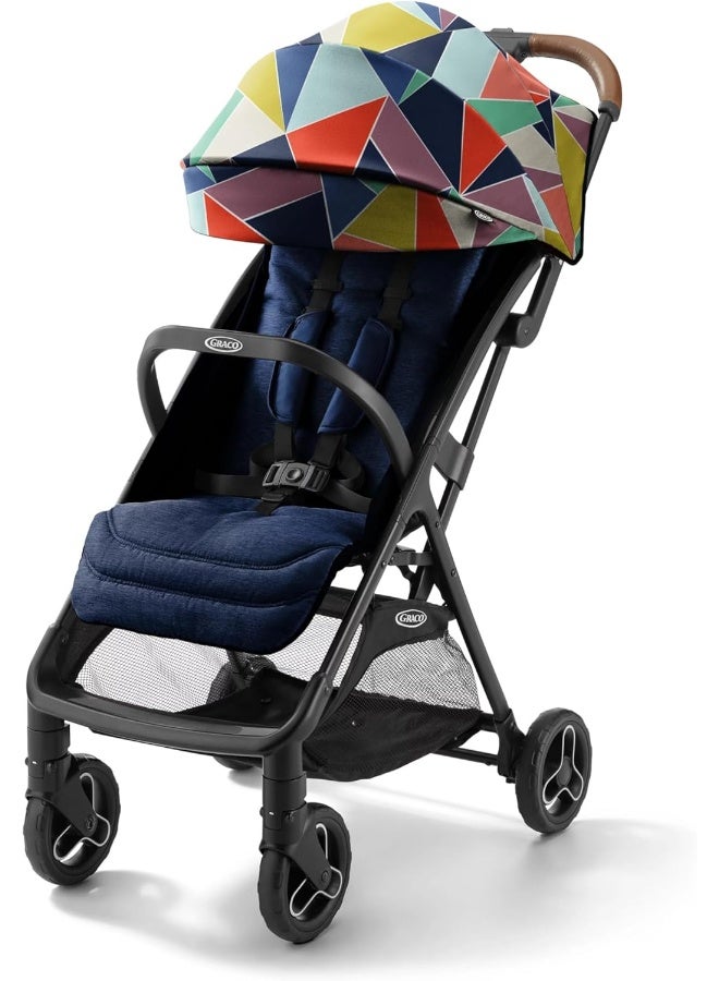 Graco Ready2Jet Compact Stroller â€“ Compact Travel Stroller with Automatic Fold, Geo Pop - Image 1