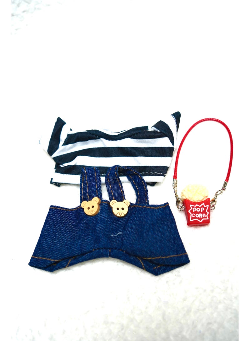 Labubu The Monsters Clothes - Labubu Outfit, Chic Style Set for Labubu Dolls, 17cm Doll Clothes Suitable for Labubu Dolls Accessories  - Image 4