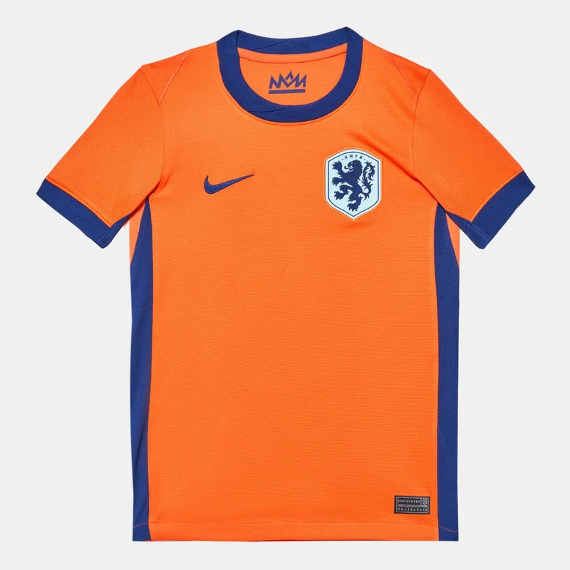 Nike Kids' Netherlands Dri-FIT Stadium Home Football Jersey - 2024