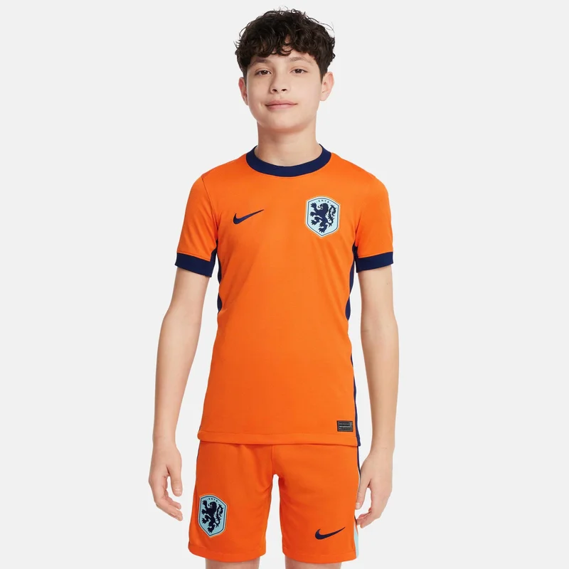 Nike Kids' Netherlands Dri-FIT Stadium Home Football Jersey - 2024