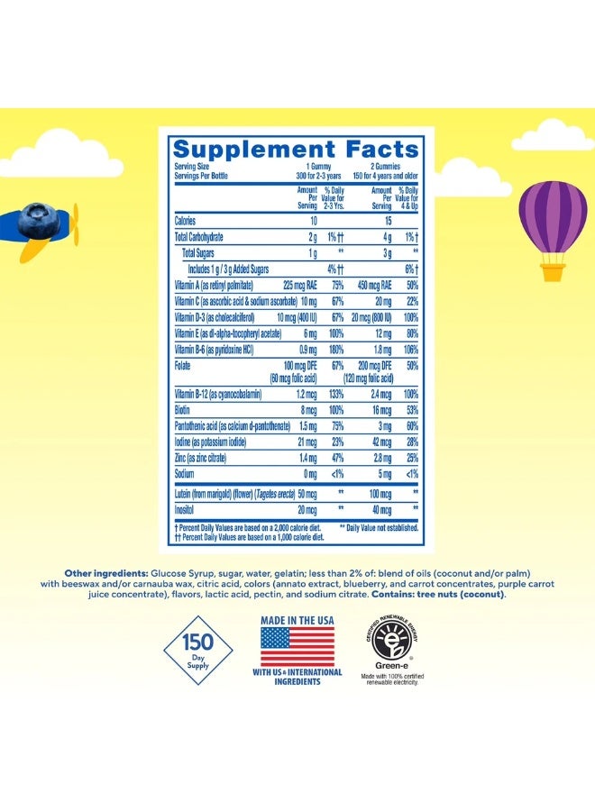 Lil Critters L'il Critters Gummy Vites Daily Multivitamin 300Gummies - Image 3