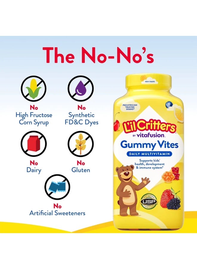 Lil Critters L'il Critters Gummy Vites Daily Multivitamin 300Gummies - Image 1
