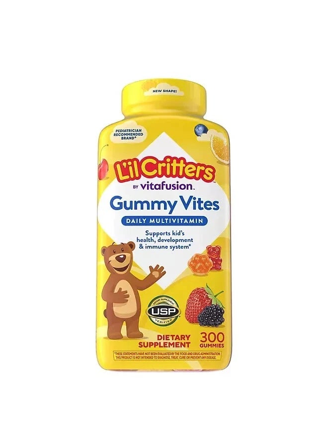 Lil Critters L'il Critters Gummy Vites Daily Multivitamin 300Gummies - Image 4