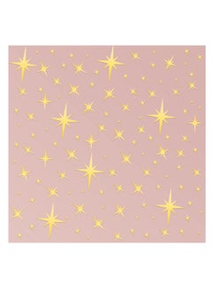 Excefore Star Sparkle Mirror Wall Stickers, 84 Pcs Removable Star Decals, 3D Acrylic Mirror Wall Stickers, Peel and Stick Mirror Setting Wall Sticker Decal for Home, Living Room, Bedroom Decor, Nursery, Gold  - Image 1