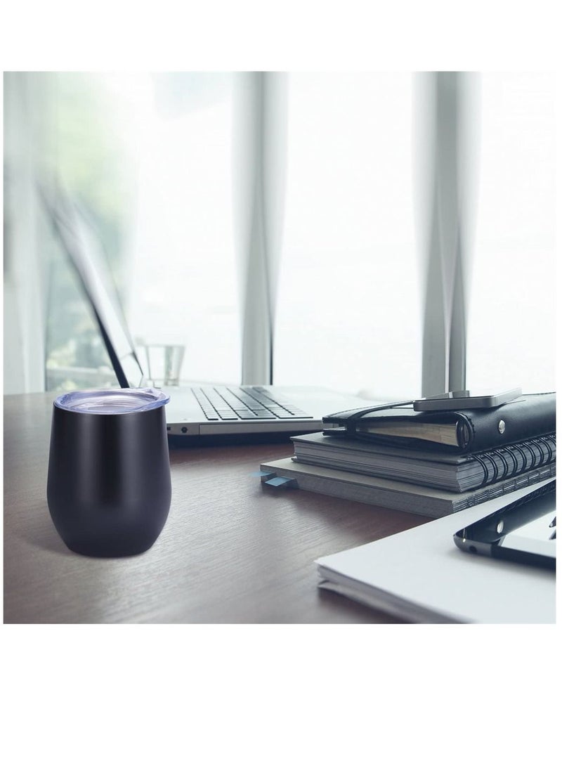 Y&D Yerba Mate Tea Cup And Bombilla Straw Set 12oz double-wall Stainless Coffee Water Natural Gourd Kit For Loose Leaf Drinking Easy to Clean - Image 4