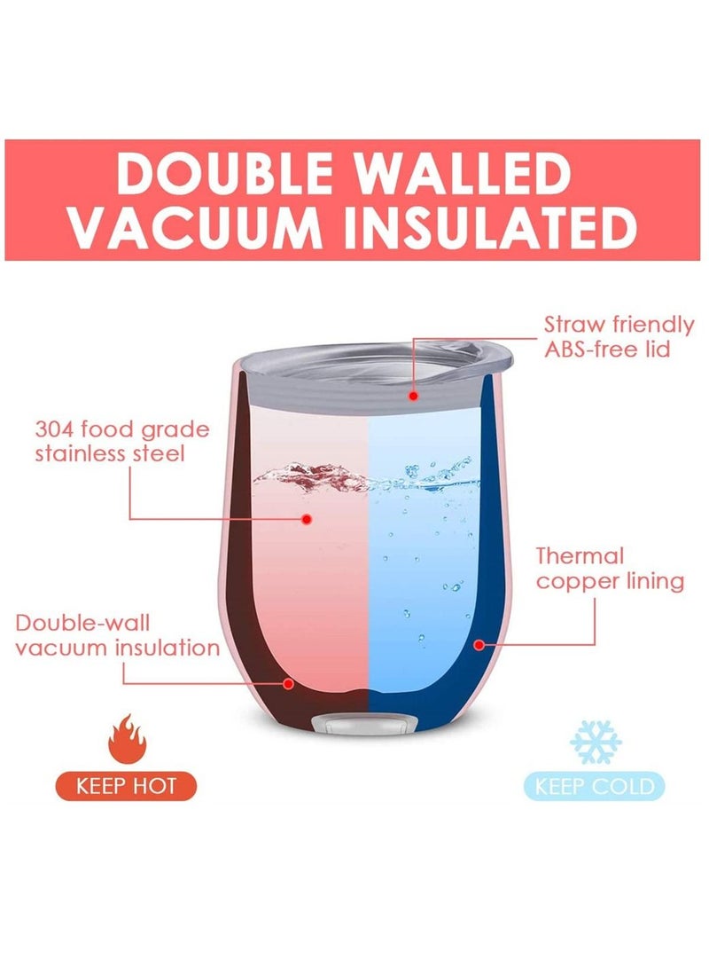 Y&D Yerba Mate Tea Cup And Bombilla Straw Set 12oz double-wall Stainless Coffee Water Natural Gourd Kit For Loose Leaf Drinking Easy to Clean - Image 5