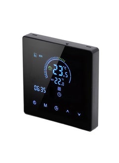 Thoraya 16A Digital Thermostat with LCD Display Programmable Thermostat Electric Heating Thermostat for Home Office Hotel AC 90V‑240V Black Without WiFi  - Image 3