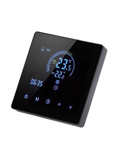 Thoraya 16A Digital Thermostat with LCD Display Programmable Thermostat Electric Heating Thermostat for Home Office Hotel AC 90V‑240V Black Without WiFi  - Image 4
